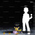 Custom Life Size Pikachu Figure With Decorative Pumpkin Base