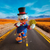 2ft 24" Scrooge mcduck cane and coin glued in on your side 299.99 3dCurioPrints 3dcurioprints.com 444896057754_C7C1