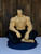 1ft  Baki Hanma anime  from baki the grappler sitting monk w/base