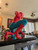 16" 1ft 4in Spiderman due to shape arm and leg glued on your end