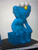 10"  Kaws Sesame Street Cookie Monster sitting 