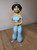1ft 5in 17" Princess Jasmine from Aladdin pic is 8" making 196% will be 17"