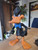 2ft Daffy duck message me on tie color