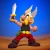 MASSIVE 2ft 6in 30" Asterix cartoon figure you have to glue in sword and maybe arm