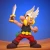 MASSIVE 2ft 6in 30" Asterix cartoon figure you have to glue in sword and maybe arm