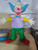 25" 2ft 1in Krusty the Clown from the Simpsons shirt be reg purple arms glued on by you