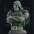 Dr. Doom Life-Size Bust Statue - 32-Inch Marvel Collector Display Sculpture