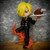 24" 2ft Sanji One piece holding turkey anime fire orange/red 229.99 3dCurioPrints 3dcurioprints.com 444312286331_9FBF_!