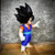 Dragon Ball Z Vegito Bust 24 Inch Tall Collectible Anime Statue Figure