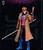 Gambit Life Size Statue 6ft 4in with Card and Weapon in Hand | Custom Made Marvel Cosplay Prop