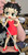 17" or 20" Betty Boop Microphone Prop, Colored Version Glued to Your Side