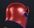 Magenta Mask Helmet For Costume Props Fits Heads Up To 24 Inches