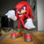 19" Inch Knuckles Bust Statue From Sonic The Hedgehog 189.99 3dCurioPrints 3dcurioprints.com 443790843249_2EC5