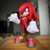 19" Inch Knuckles Bust Statue From Sonic The Hedgehog