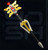 Golden Ranger Zeo Staff Cosplay Prop, No LEDs, No Button 169.99 3dCurioPrints 3dcurioprints.com 442903864280_A7FD