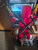 18" massive Vigilante deadpool you pick color of guns stands up guns glued in by you
