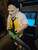 Leatherface Texas Chainsaw Massacre Bust Statue 23 Inches Tall With Saw 23 By 16 By 9 Inches stands