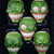 The mask from the movie 1 size fits all with magnets fits heads up to 24"