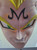 Majin Vegeta helmet mask will have magnets 1 size fits heads up to 24"