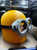 Despicable me minions helmet mask 1 size fits all with magnets fits heads up to 24"