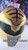 White power ranger mask helmet 1 size with magnets fits heads up to 24"