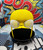 Invincible mask helmet superhero Vigilante cosplay you pick color yellow or blue