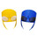 Invincible mask helmet superhero Vigilante cosplay you pick color yellow or blue