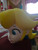 Princess peach helmet mask 1 size fits all with magnets fits heads up to 24"