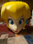 Princess peach helmet mask 1 size fits all with magnets fits heads up to 24"