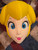 Princess peach helmet mask 1 size fits all with magnets fits heads up to 24"