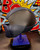 Bullseye vigilante mask full helmet full head size. 1 size usually fits all w/magnets fits heads up to 24"
