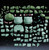 Full Size Bulbasaur 2ft 3in Made to Order can do greenish hue or bluish hue| 3dCurioPrints