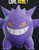 Large 1:1 Full-Size Gengar Bust Statue | 3dCurioPrints
