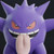 Large 1:1 Full-Size Gengar Bust Statue | 3dCurioPrints