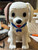 Custom 20-Inch Labrador Dog Figure With Name Tag