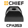 Chief CPA353 Floor-To-Ceiling Clamp Style Plate