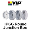 VIP Vision IP66 Round Adapter / Junction Box for Dome Cameras