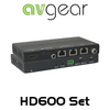 AVGear HD600 Set 4K HDBaseT HDMI Extender Advanced (100m)