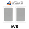 Australian Monitor IW5 5.25" 35W In-Wall Speakers (Pair)