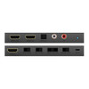 HDAnywhere 1:2 HDMI Splitter With Scaler & Audio Downmixing