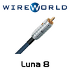 Wireworld Luna 8 RCA Interconnect Cable (0.5-6m)