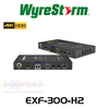 WyreStorm 4K UHD 18Gbps Fiber Optic HDMI Extender Set With 2-Way IR (300M)