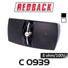 Redback Dual 4" 40W 8 Ohm/100V Wall Speaker (Each)