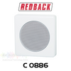 Redback 5" 6W 100V Vandal Resistant Surface Mount Wall Speaker (Each)