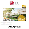 LG 75XF3E 75" 4K UHD High Brightness WebOS Outdoor Open Frame Digital Signage