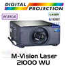 Digital Projection M-Vision Laser 21000 WU WUXGA IP60 HDBaseT 3D DLP Projector with Red Laser