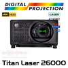 Digital Projection Titan Laser 26000 4K-UHD IP60 HDBaseT 3D 3-Chip DLP Projector