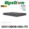 WyreStorm 8x8 4K HDR 4:4:4 60Hz HDBaseT Matrix Switch with Zone Audio De-Embed & 4 Mirrored HDMI Outputs (70m)