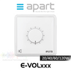 Apart 20/40/60/120 Watt 100V Euro Volume Control