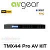 AVGear TMX44Pro AV 4x4 4K UHD HDMI 2.0 HDBaseT Matrix Kit (40m)